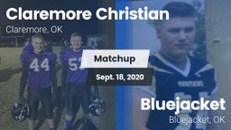 Matchup: Claremore Christian vs. Bluejacket  2020