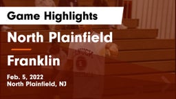 North Plainfield  vs Franklin  Game Highlights - Feb. 5, 2022