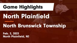 North Plainfield  vs North Brunswick Township  Game Highlights - Feb. 2, 2023