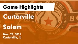 Carterville  vs Salem  Game Highlights - Nov. 20, 2021