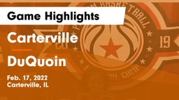 Carterville  vs DuQuoin  Game Highlights - Feb. 17, 2022