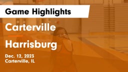 Carterville  vs Harrisburg  Game Highlights - Dec. 12, 2023