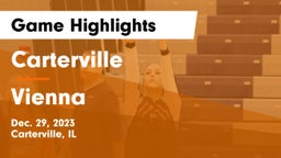 Carterville  vs Vienna  Game Highlights - Dec. 29, 2023
