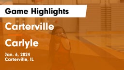 Carterville  vs Carlyle  Game Highlights - Jan. 6, 2024