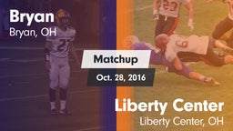 Matchup: Bryan vs. Liberty Center  2016