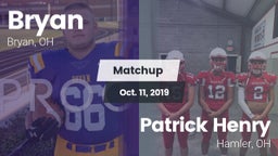 Matchup: Bryan vs. Patrick Henry  2019