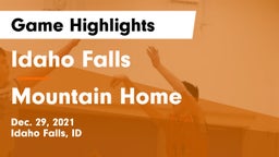 Idaho Falls  vs Mountain Home  Game Highlights - Dec. 29, 2021