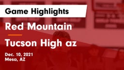 Red Mountain  vs Tucson High az Game Highlights - Dec. 10, 2021