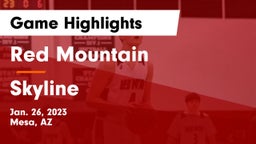 Red Mountain  vs Skyline  Game Highlights - Jan. 26, 2023