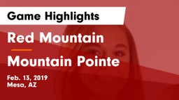 Red Mountain  vs Mountain Pointe Game Highlights - Feb. 13, 2019