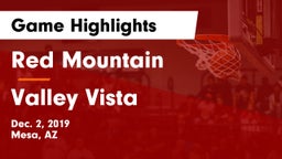 Red Mountain  vs Valley Vista Game Highlights - Dec. 2, 2019