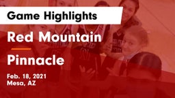 Red Mountain  vs Pinnacle  Game Highlights - Feb. 18, 2021