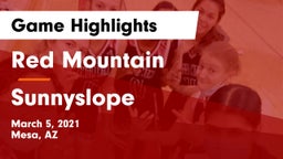 Red Mountain  vs Sunnyslope Game Highlights - March 5, 2021