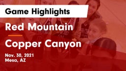 Red Mountain  vs Copper Canyon Game Highlights - Nov. 30, 2021