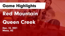 Red Mountain  vs Queen Creek Game Highlights - Dec. 13, 2021