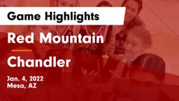 Red Mountain  vs Chandler  Game Highlights - Jan. 4, 2022