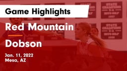 Red Mountain  vs Dobson Game Highlights - Jan. 11, 2022