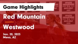 Red Mountain  vs Westwood  Game Highlights - Jan. 20, 2023