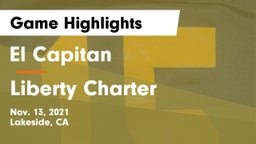 El Capitan  vs Liberty Charter Game Highlights - Nov. 13, 2021