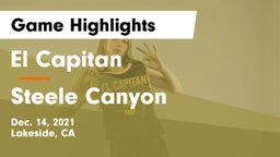 El Capitan  vs Steele Canyon Game Highlights - Dec. 14, 2021