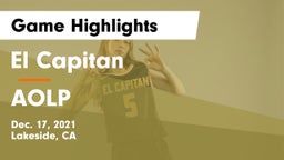 El Capitan  vs AOLP Game Highlights - Dec. 17, 2021
