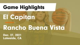 El Capitan  vs Rancho Buena Vista  Game Highlights - Dec. 27, 2021