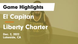 El Capitan  vs Liberty Charter Game Highlights - Dec. 2, 2022