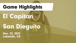 El Capitan  vs San Dieguito Game Highlights - Dec. 22, 2022