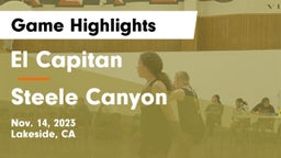 El Capitan  vs Steele Canyon  Game Highlights - Nov. 14, 2023