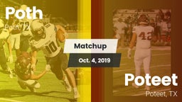 Matchup: Poth vs. Poteet  2019