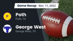 Recap: Poth  vs. George West  2022