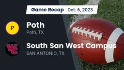 Recap: Poth  vs. South San West Campus 2023