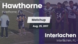 Matchup: Hawthorne High Schoo vs. Interlachen  2017
