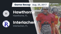 Recap: Hawthorne  vs. Interlachen  2017