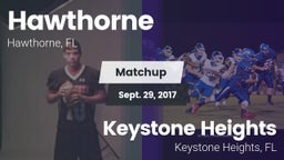 Matchup: Hawthorne High Schoo vs. Keystone Heights  2017