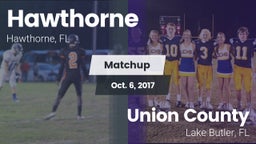 Matchup: Hawthorne High Schoo vs. Union County  2017