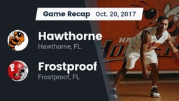 Recap: Hawthorne  vs. Frostproof  2017
