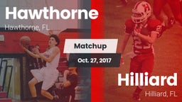 Matchup: Hawthorne High Schoo vs. Hilliard  2017