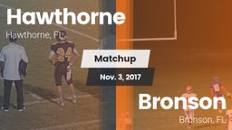 Matchup: Hawthorne High Schoo vs. Bronson  2017