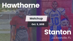 Matchup: Hawthorne High Schoo vs. Stanton  2018