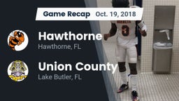 Recap: Hawthorne  vs. Union County  2018