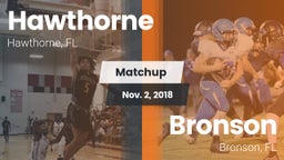 Matchup: Hawthorne High Schoo vs. Bronson  2018