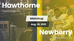 Matchup: Hawthorne High Schoo vs. Newberry  2019