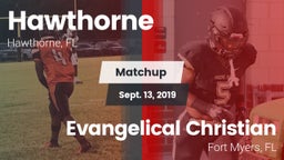Matchup: Hawthorne High Schoo vs. Evangelical Christian  2019