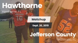 Matchup: Hawthorne High Schoo vs. Jefferson County  2019