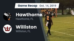 Recap: Hawthorne  vs. Williston  2019