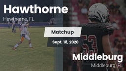 Matchup: Hawthorne High Schoo vs. Middleburg  2020