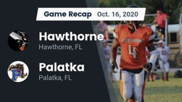 Recap: Hawthorne  vs. Palatka  2020