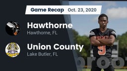 Recap: Hawthorne  vs. Union County  2020