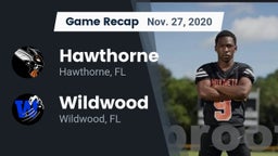 Recap: Hawthorne  vs. Wildwood  2020